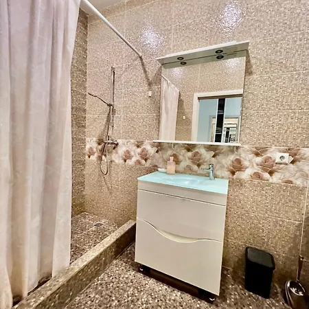 студия-спальня с видом на море и аркадию