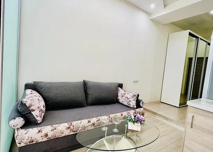 студия-спальня с видом на море и аркадию *