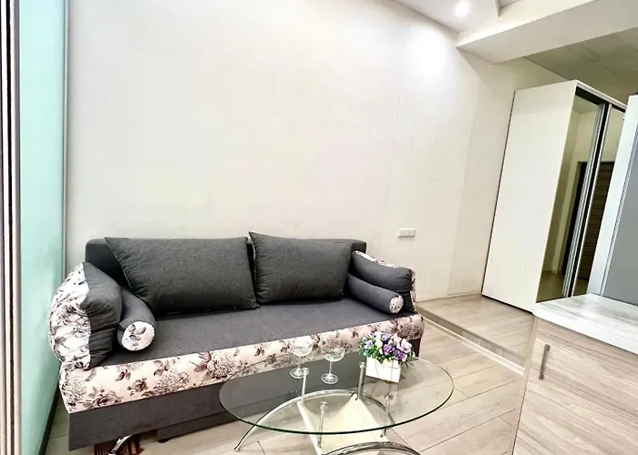 студия-спальня с видом на море и аркадию Appartement