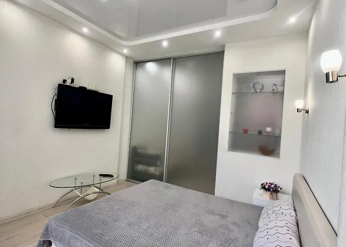 Apartmán студия-спальня с видом на море и аркадию