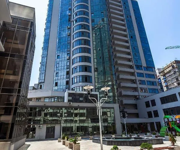 студия-спальня с видом на море и аркадию Apartmán